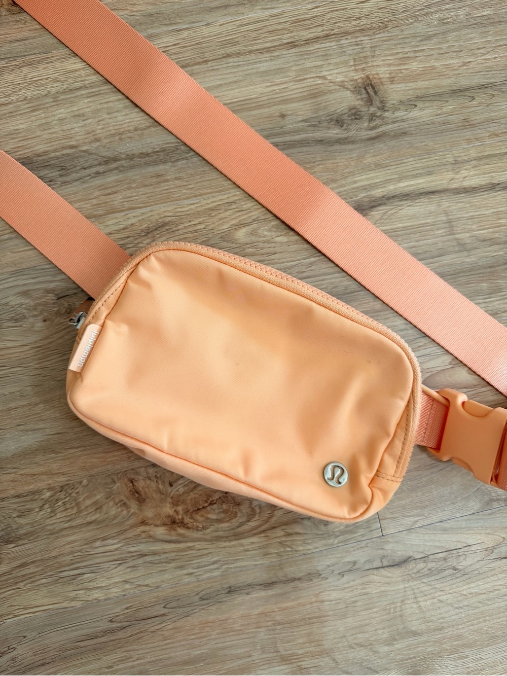Lululemon Peach Crossbody Belt Bag